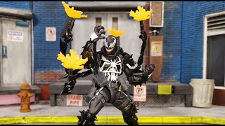 REVOLTECH Agent Venom BONUS head Amazing Yamaguchi 1/12 action figure Unboxing and REVIEW #marvel