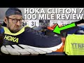 Hoka One One Clifton 7 Review at 100 Miles | The best daily running shoe of 2020? | eddbud review