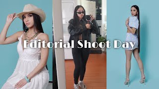 Day in my life | Come with me to my Editorial Photoshoot