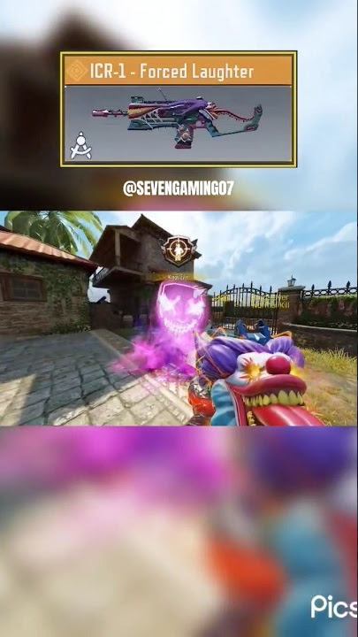 ICR -1 - Forced Laughter Kill Effect & Inspection #codm #gunsmith #games