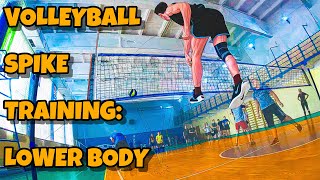 Volleyball Spike Training: Lower Body (4K)