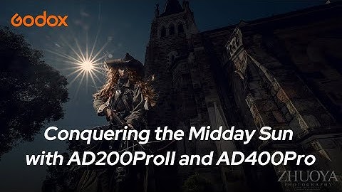 Conquering the Midday Sun | Godox Photography Lighting Academy