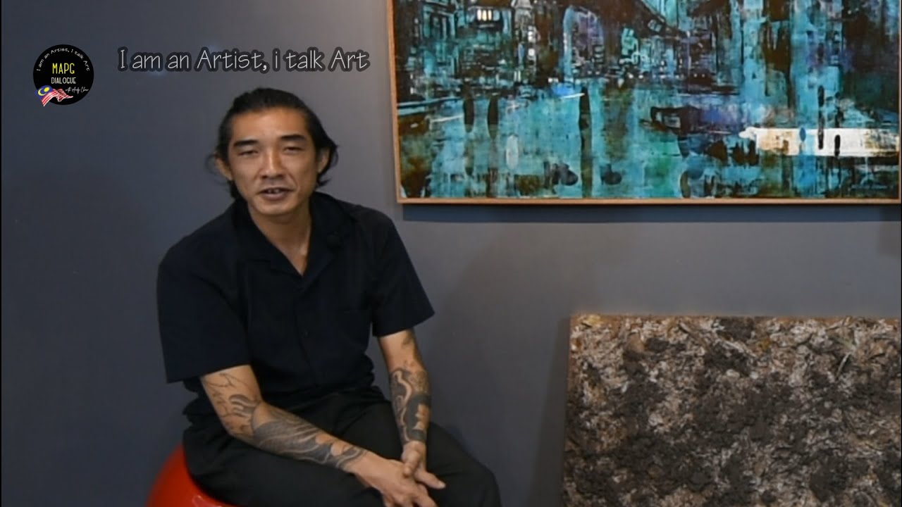 Visual artist Nicholas Choong talks about his art journey - interview by I am an artist I talk art