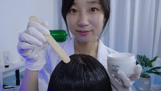 ASMR Dermatologist Scalp Check & Treatment