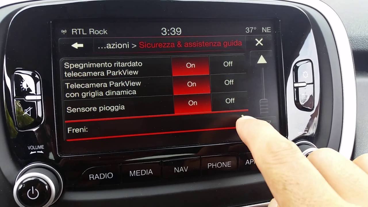 500x freno stazionamento automatico - YouTube