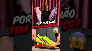 POR QUE A ADIDAS FEZ CHUTEIRAS SEM CADARÇO??🤯