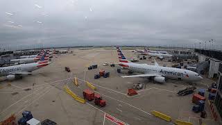Tested a Live View from Chicago O’Hare International Airport | Gate K6 with views of Ramp & Runways