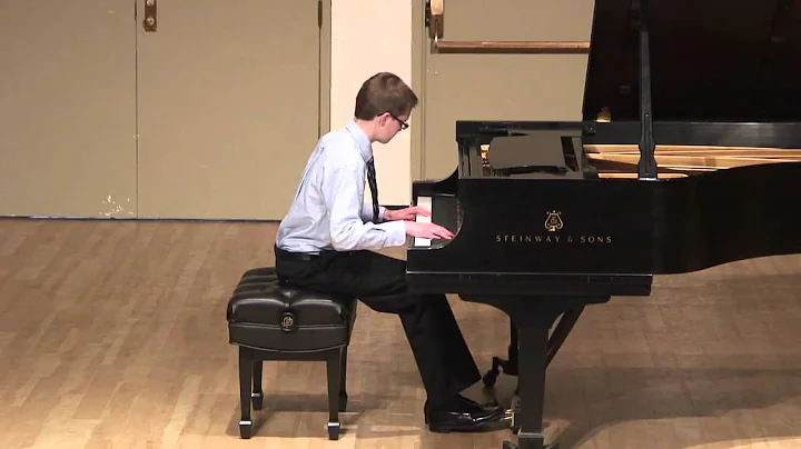 Isaac Emery performing Arabesque No.1 by Claude De...