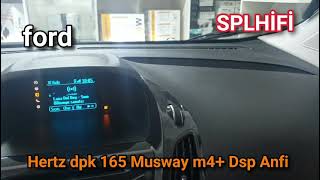 Hertzaudio Dpk 165 Midtakimi Musway M4 Plus Dsp Anfi