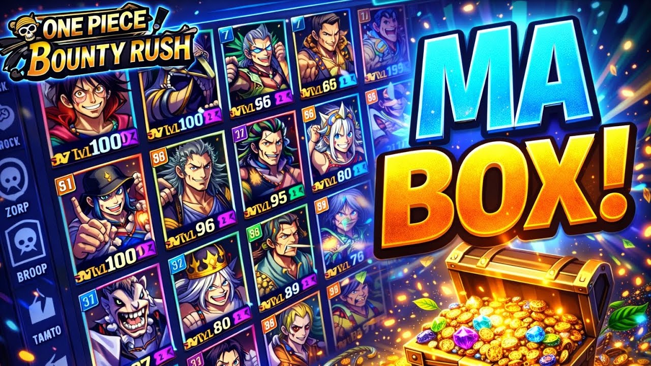 JE VOUS PRÉSENTE MA BOX 😳🔥 | One Piece Bounty Rush