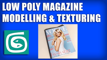 3ds Max Tutorial - Low Poly Magazine - How to Model, Unwrap and Texture a Game Asset
