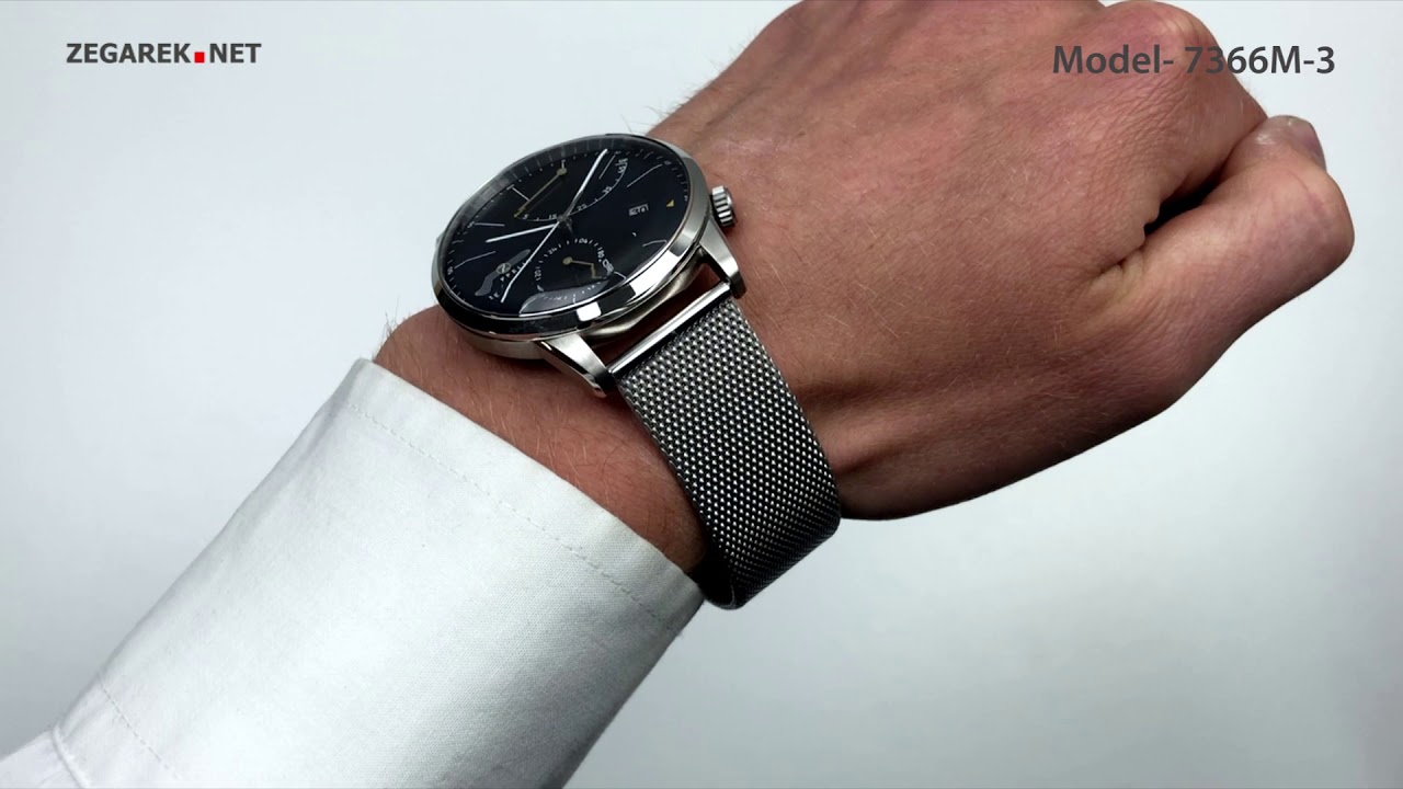 Zeppelin Flatline 7366M-3 Flatline Automatic - Zegarek.net