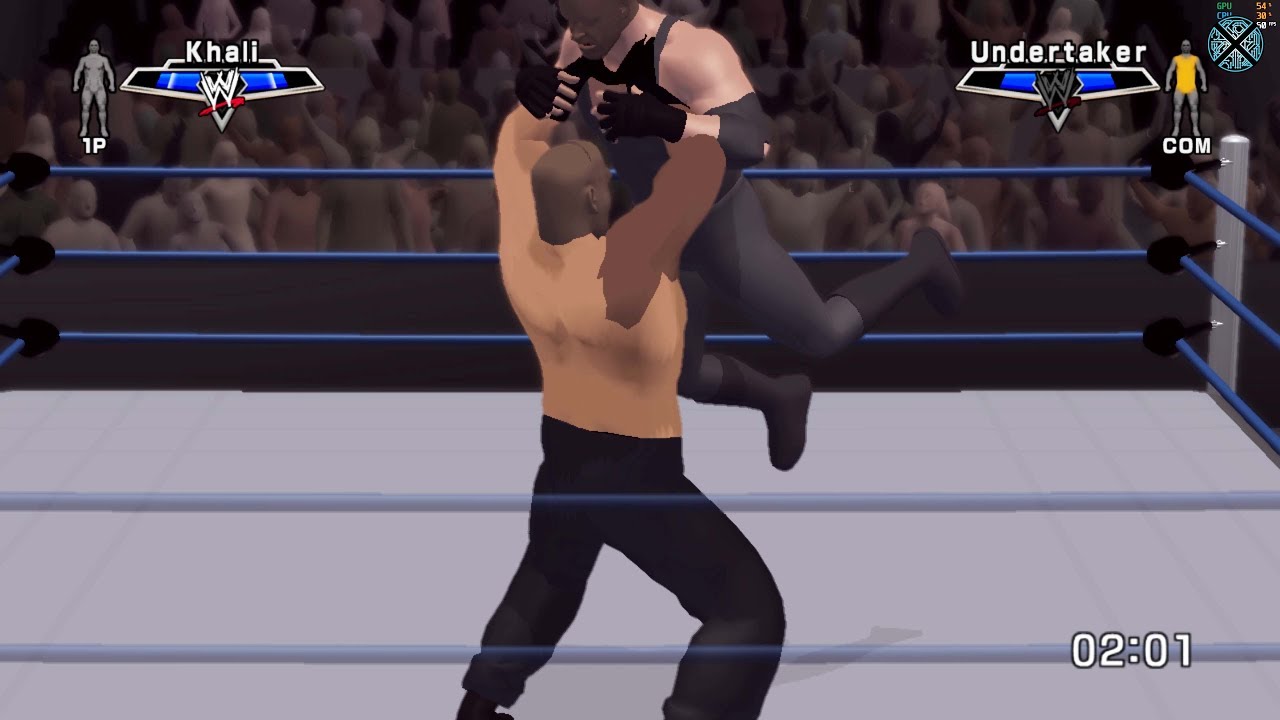 Xenia Xbox 360 Emulator - WWE SmackDown vs. Raw 2007 Ingame / Gameplay!  (DX12 WIP)