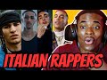 Canadian Reacts Italian Rappers...(Rondo, Baby Gang, Capo Plaza & More) Italian Subtitle