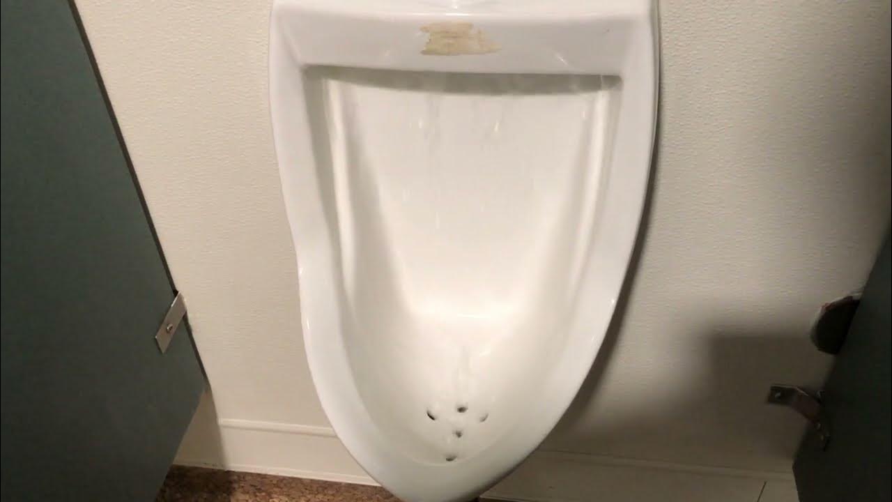 American Standard Maybrook 1.0gpf (3.8lpf) urinal flush YouTube