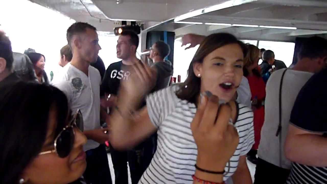 phreakunique vs glasgow residents boat party! (26th june 11) part 2