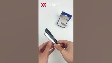 How to install single-edge hair removal razor blades? 🪒