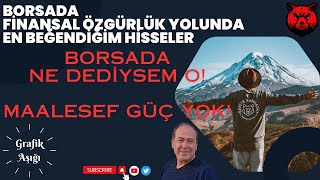 BORSADA NE DEDİYSEM O - MAALESEF GÜÇ YOK - Finansal Özgürlük Yolunda En Beğendiğim Hisseler