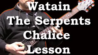 Watain - The Serpents Chalice Guitar Lesson