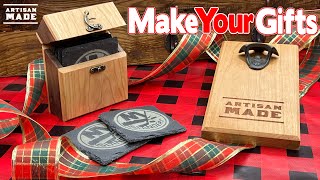 Make your own Christmas gifts / Easy to make DIY holiday gifts / Woodworking gifts / DIY Gift Ideas by Artisan Made 4,821 views 1 year ago 12 minutes, 23 seconds