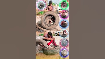 ट्यूबलेस टायर ने कर दिया हालत खराब | 😲😱 | Mini Vlog - Raju Puncture Wale | #minivlog #rajuminivlog