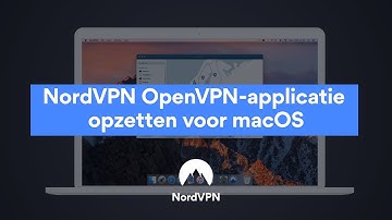 NordVPN OpenVPN-applicatie opzetten voor macOS