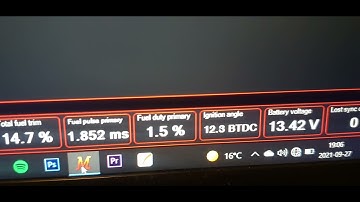 Maxxecu sensors flickering with engine running