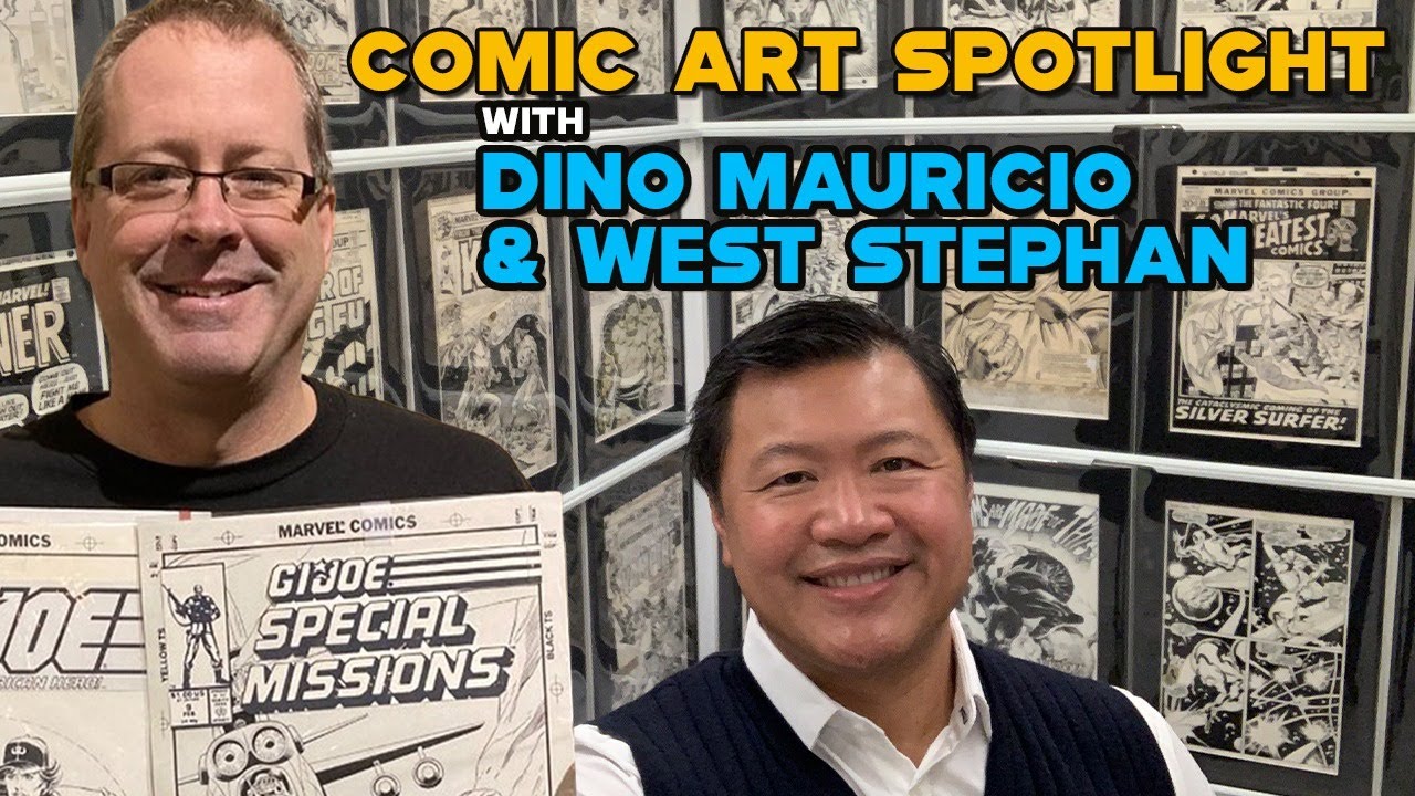Comic Art Spotlight with Collectors Dino Mauricio and West Stephan