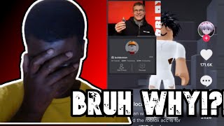 ROBLOX TIKTOKERS LIES ABOUT BUILDERMAN DEATH FOR ATTENTION...SMH