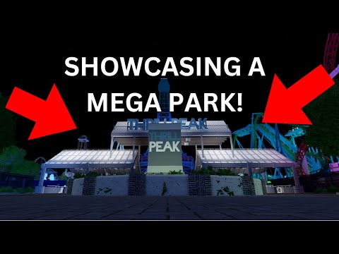Showcasing Tyler's MEGA PARK In Theme Park Tycoon 2!!!