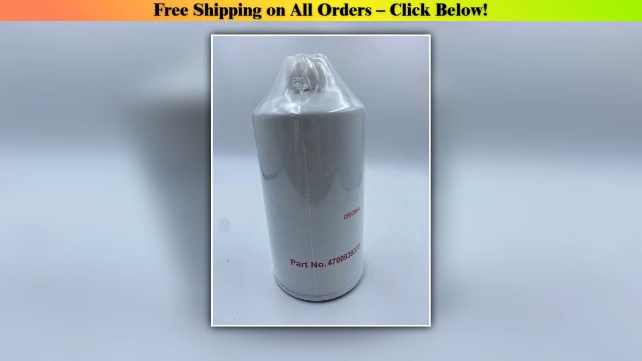 Hot sale Excavator  Engine Parts Fuel Filter 4700939372 Wholesale Best Quality New