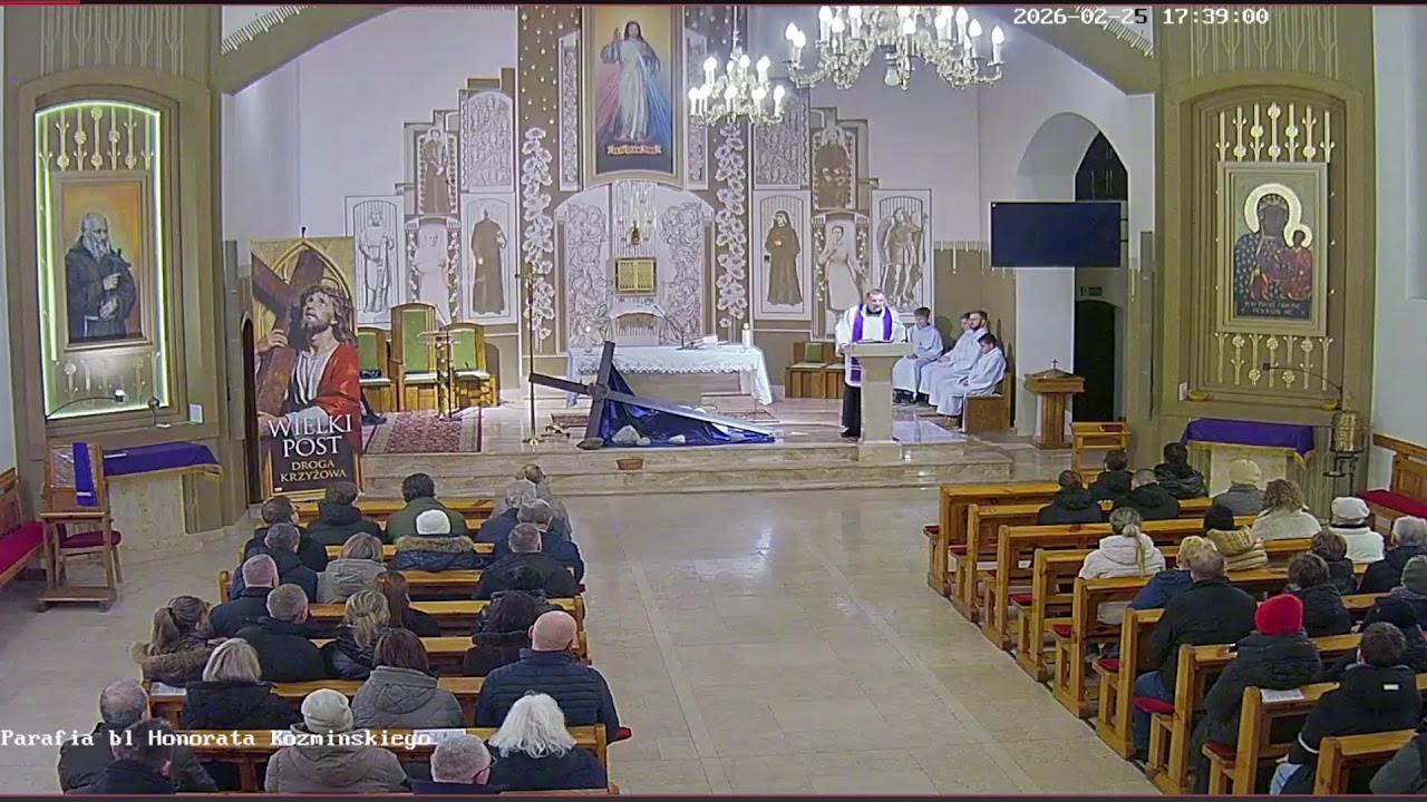 25 lutego 2026r., środa - IV dzień rekolekcji wielkopostnych, ks. Tomasz Kostecki