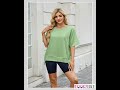 Round Neck Short Sleeve T-Shirt