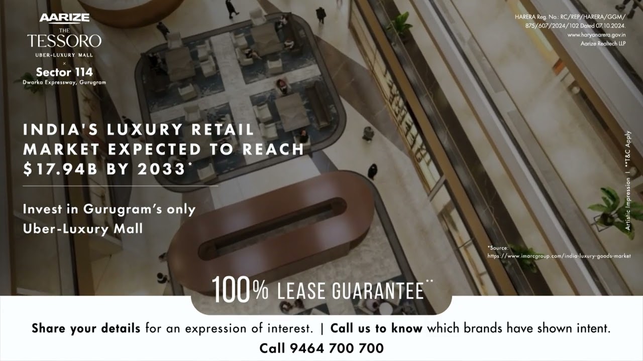 Invest in Gurugram Luxury Mall | Luxury Real Estate Investment India 2025