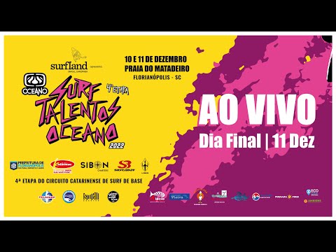 AO VIVO | DIA FINAL - Surf Talentos Oceano - Praia do Matadeiro