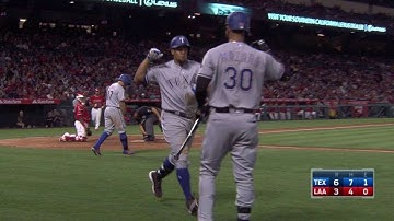 TEX@LAA: Gomez homers to left-center field