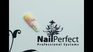 Simple 3d Nail art, 3d acrylic flower for beginner, tutorial how to do acrylic flowers on nails