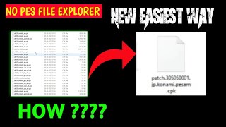 HOW TO MERGE PES FILES WITHOUT PES FILE EXPLORER ? PATCH MAKING TUTORIAL #7 | PES 2021 | screenshot 5