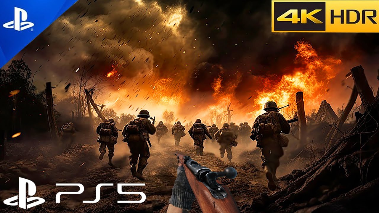 (PS5) Liberte -Ultra Realistic Graphics Gameplay [4K UHD 60FPS] Battlefield 5