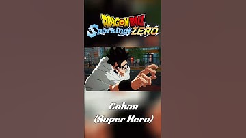 Sparking Zero Moveset - Gohan (Super Hero) #dragonball #sparkingzero