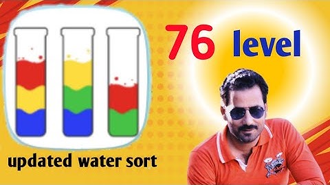 water sort color puzzle level 76 updated