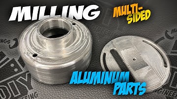 CNC Milling a Multi-Sided Aluminum Part using Soft Jaws