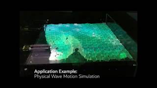 3D Printed Deformable Surfaces for Shape-Changing Displays