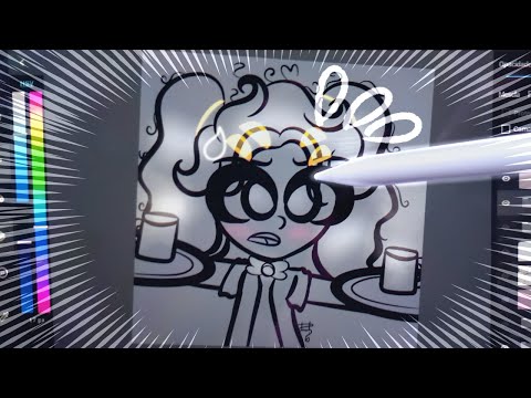 ✏ Draw with me !! // criando um personagem (͠≖ ͜ʖ͠≖)👌// mediabangpaint