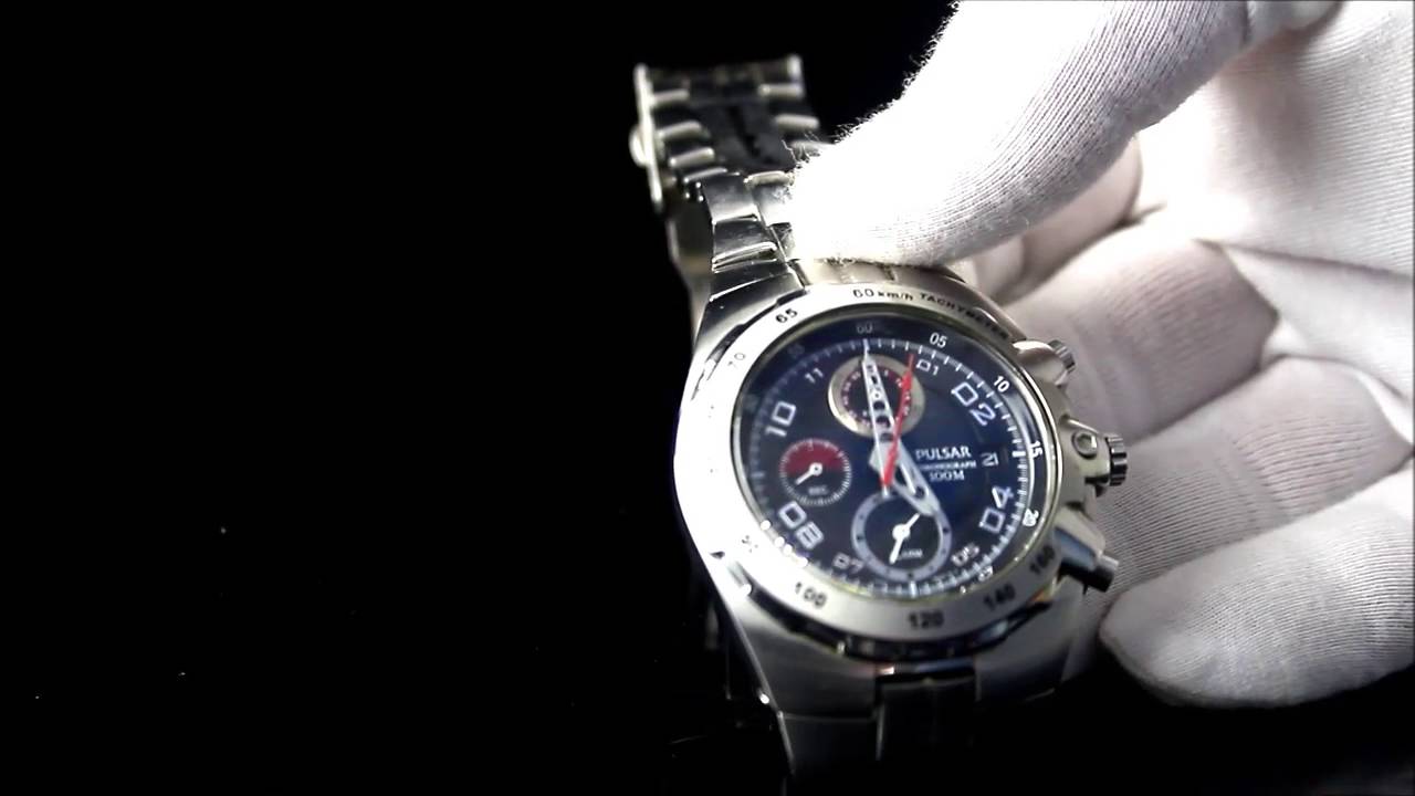 Very Nice PULSAR (by SIEKO) Chronograph SS Mens Gents Quartz Watch | VGC & 100% Functional