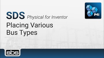 Substation Design Suite™ (SDS) Physical - Placing Various Bus Types
