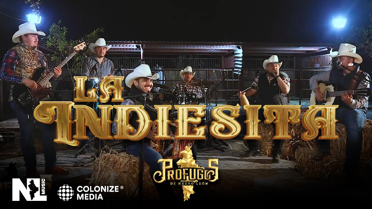 Prófugos de Nuevo León La Indiesita (En Vivo) YouTube