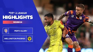 Perth Glory v Wellington Phoenix - Highlights | Isuzu UTE A-League 2023-24 | Round 18