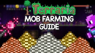 How To Make A SUPER EFFICIENT Mob Farm In Terraria!!! (Infinite Coins!!!)