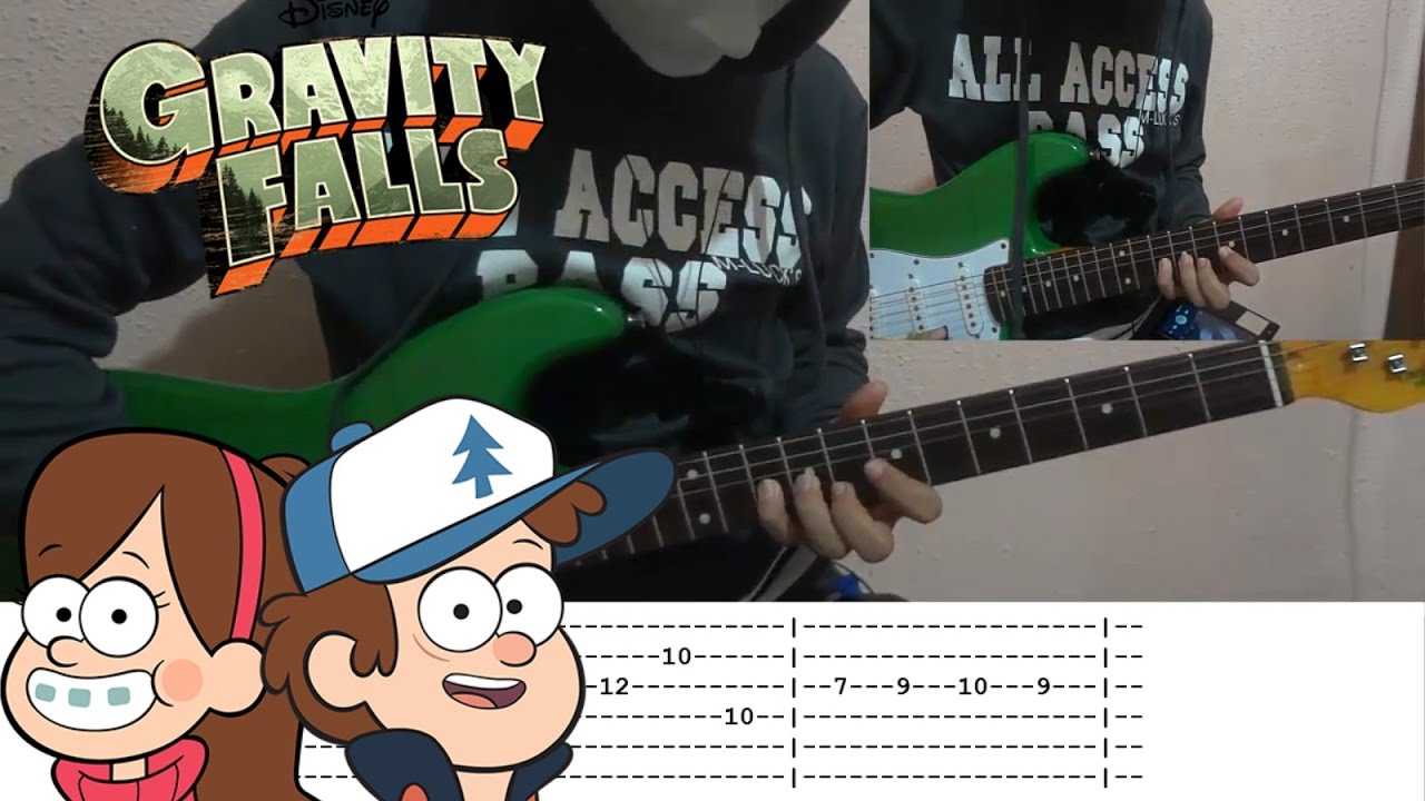 Gravity Falls – Theme Weirdmageddon Guitar Cover (TAB)